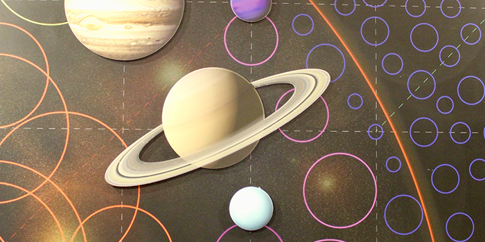 image of planets and solar system